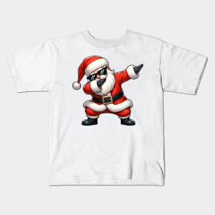 Christmas Santa Dabbing Dance Kids T-Shirt